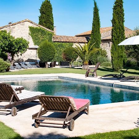 Mas De La Rivoire B&B Villevieille Bagian luar foto
