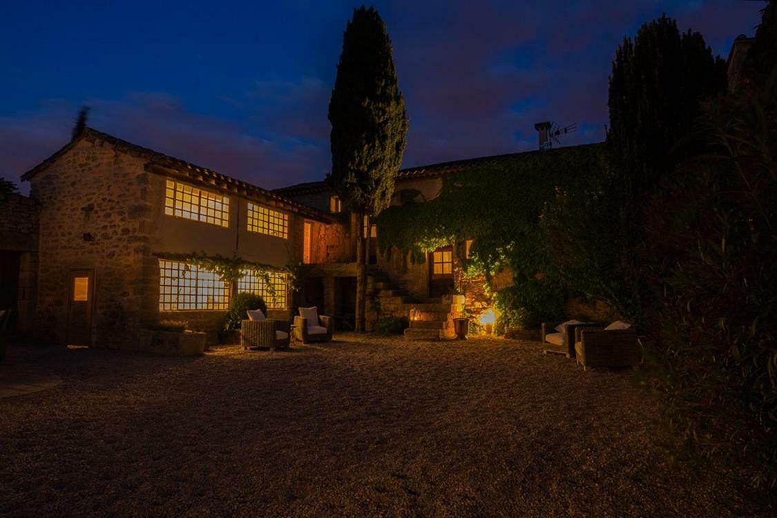 Mas De La Rivoire B&B Villevieille Bagian luar foto